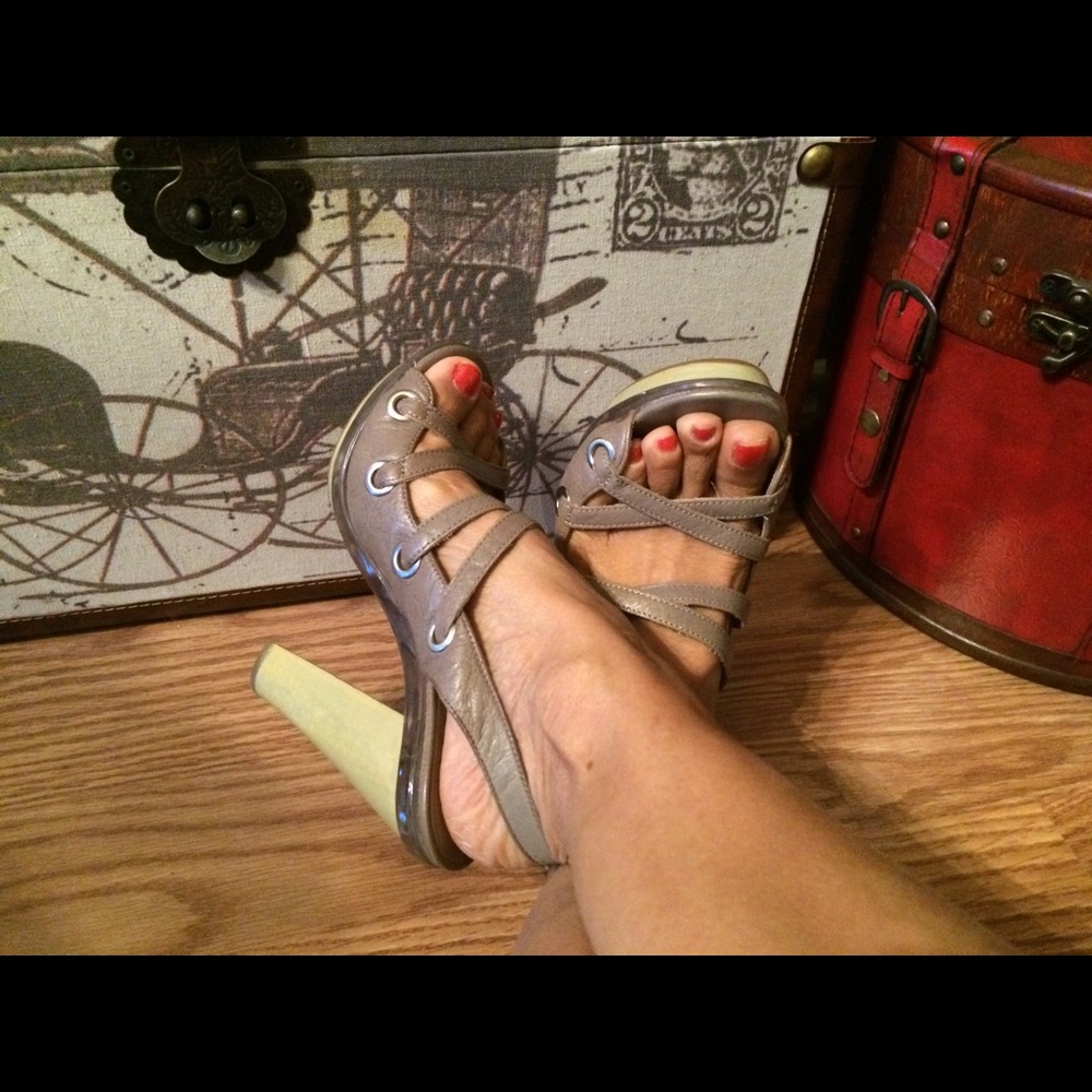 Michael Kors 4 inch Heels Leather Sexy Shoes